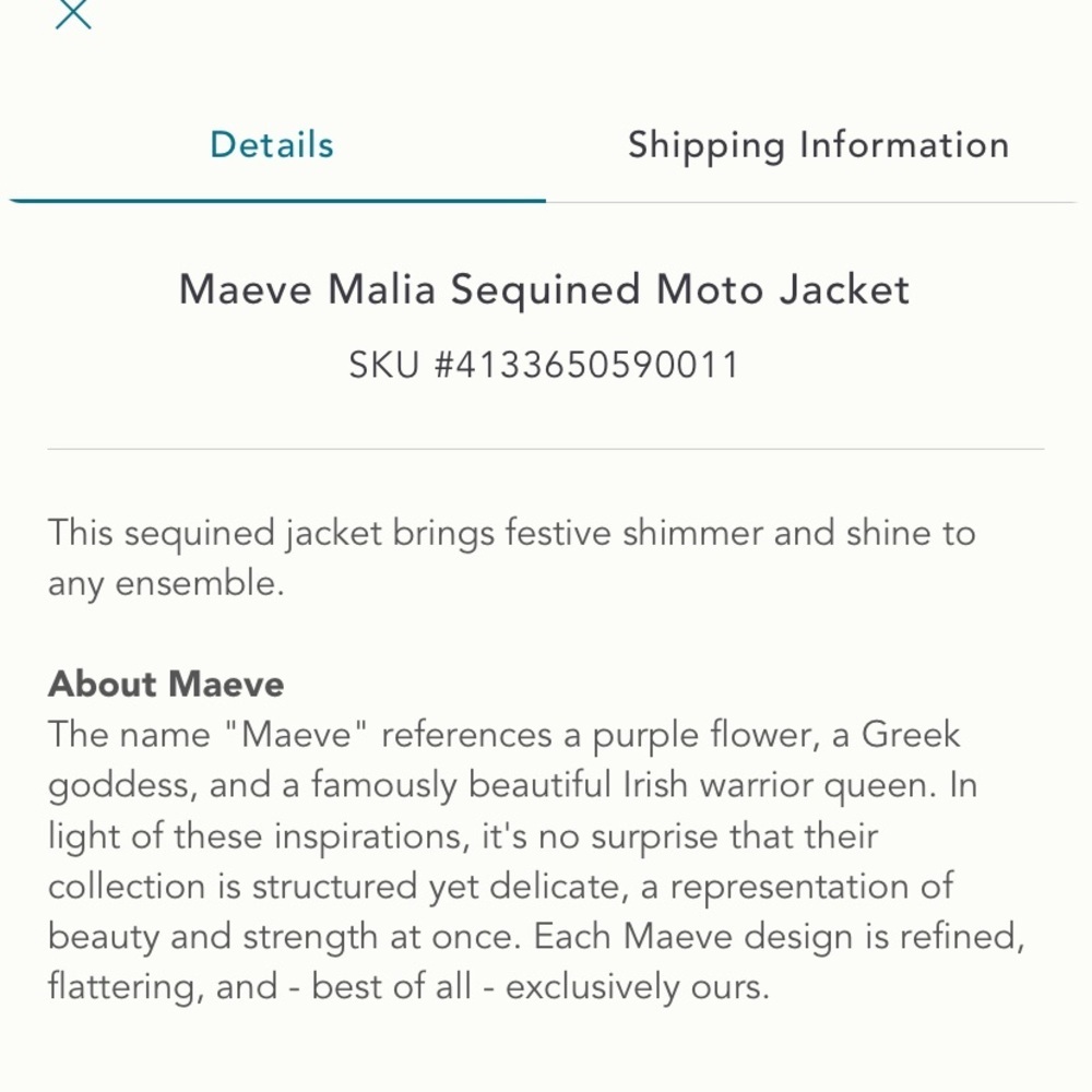 🌟SUPER RARE🌟 NWT ANTHROPOLOGIE MAEVE MALIA Moto Jacket Size M. - Picture 7 of 17